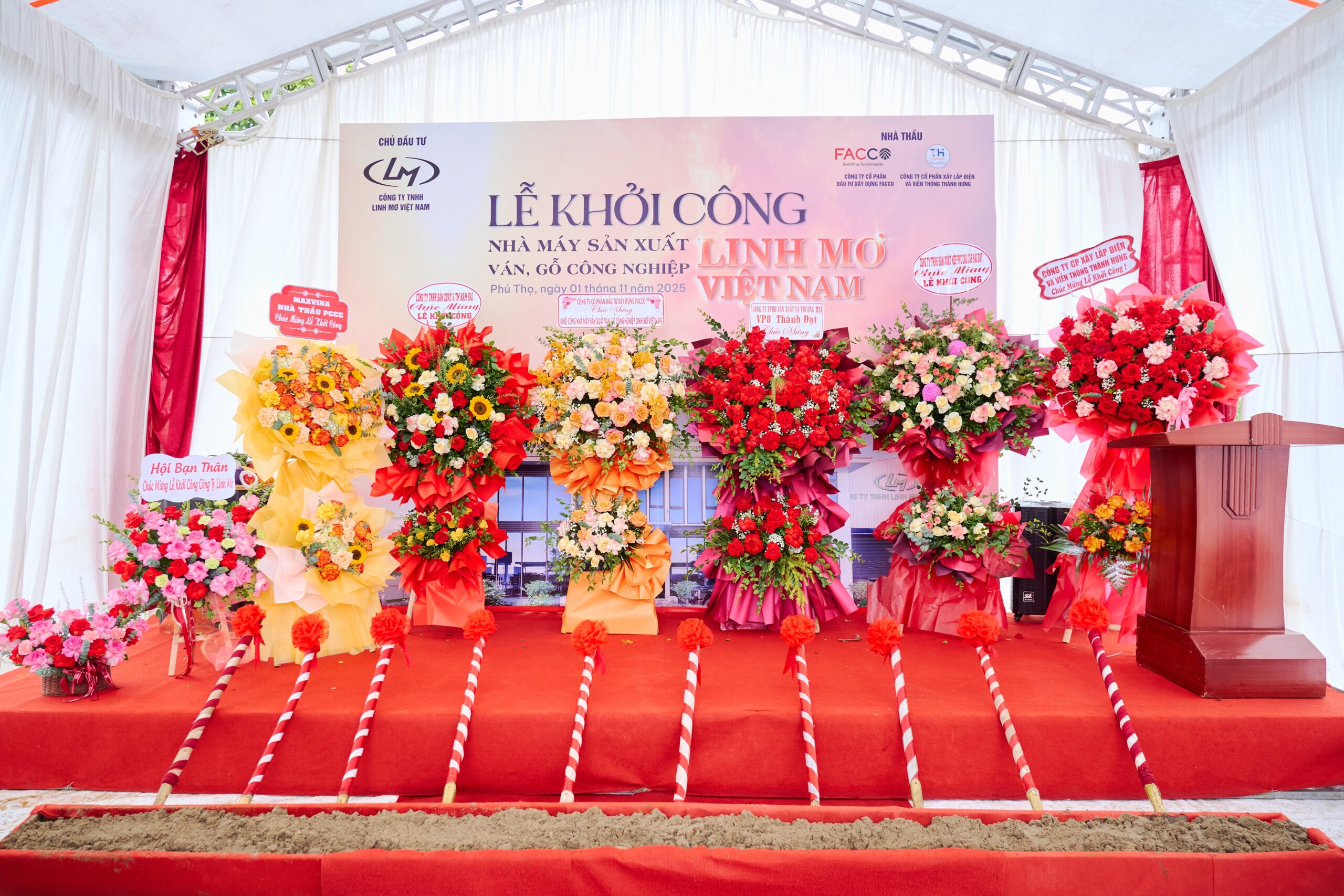 Khởi công nhà máy sản xuất gỗ ép