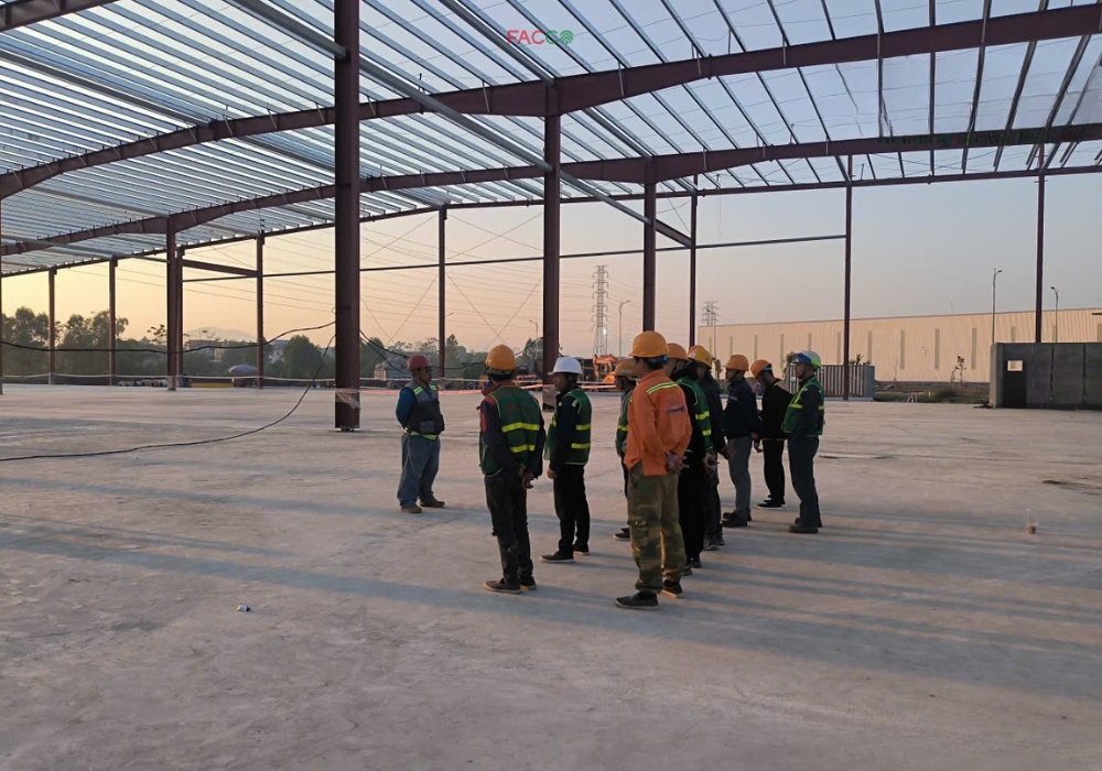 Công tác TBM trước khi căn chỉnh