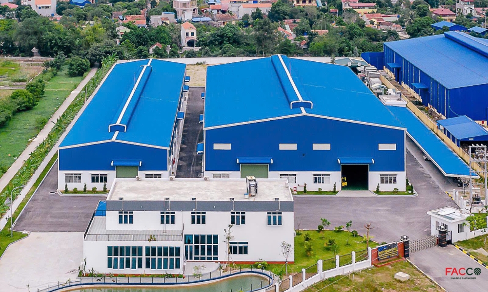 Nhà xưởng 1 tầng khung thép tiền chế