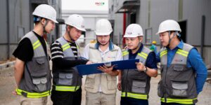 Cán bộ Facco giám sát trực tiếp công trường