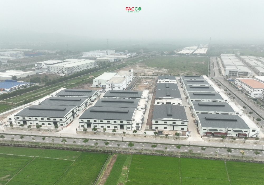 Nhà xưởng xây sẵn lô CN04