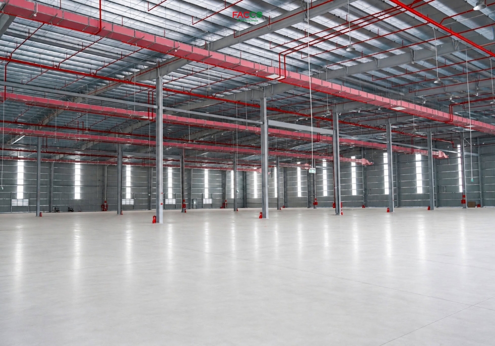 Nhà xưởng xây sẵn với hạ tầng đồng bộ