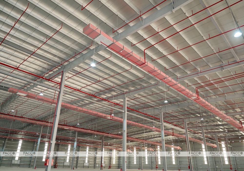 Kho đầu tư hệ thống PCCC hiện đại