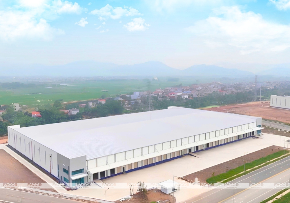 Nhà xưởng khung thép cho kho logistics