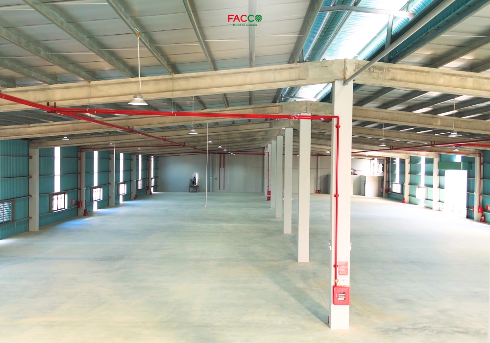 Nhà xưởng khung thép độ bền cao lên tới 50 năm