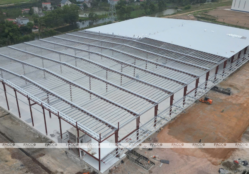 Nhà xưởng kết cấu thép