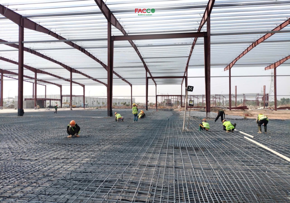 Nhà xưởng khung thép rút ngắn thời gian thi công