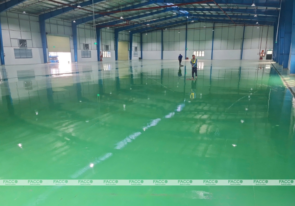Sàn phủ sơn Epoxy