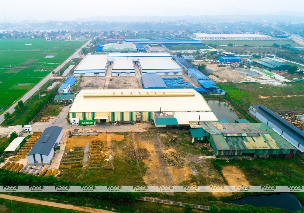 Nhà máy chế biến gỗ Khang Huy Vina