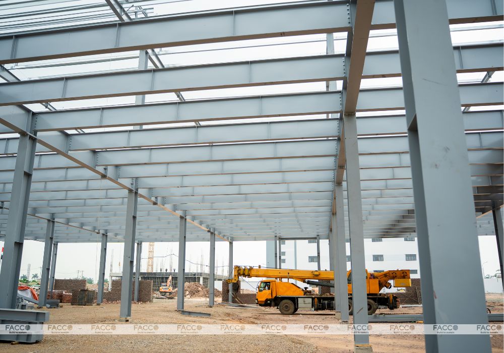 Thép sử dụng cho khung nhà xưởng cần có nguồn gốc rõ ràng